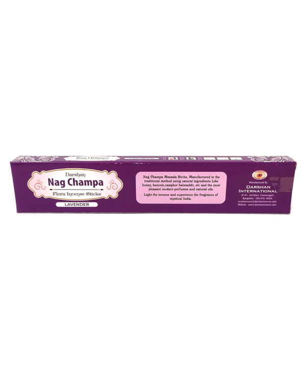 Incienso Darshan Nag Champa - Lavanda - Imagen 2